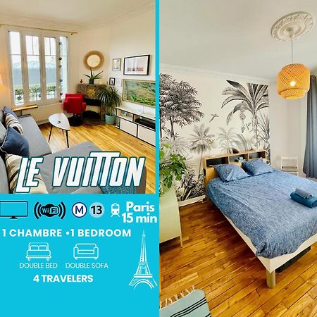 Le Vuitton Asnieres - 2 Pieces A 15 Min De Paris Daire Dış mekan fotoğraf